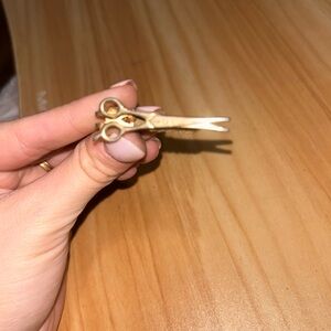 Vintage Scissor Tie Clip